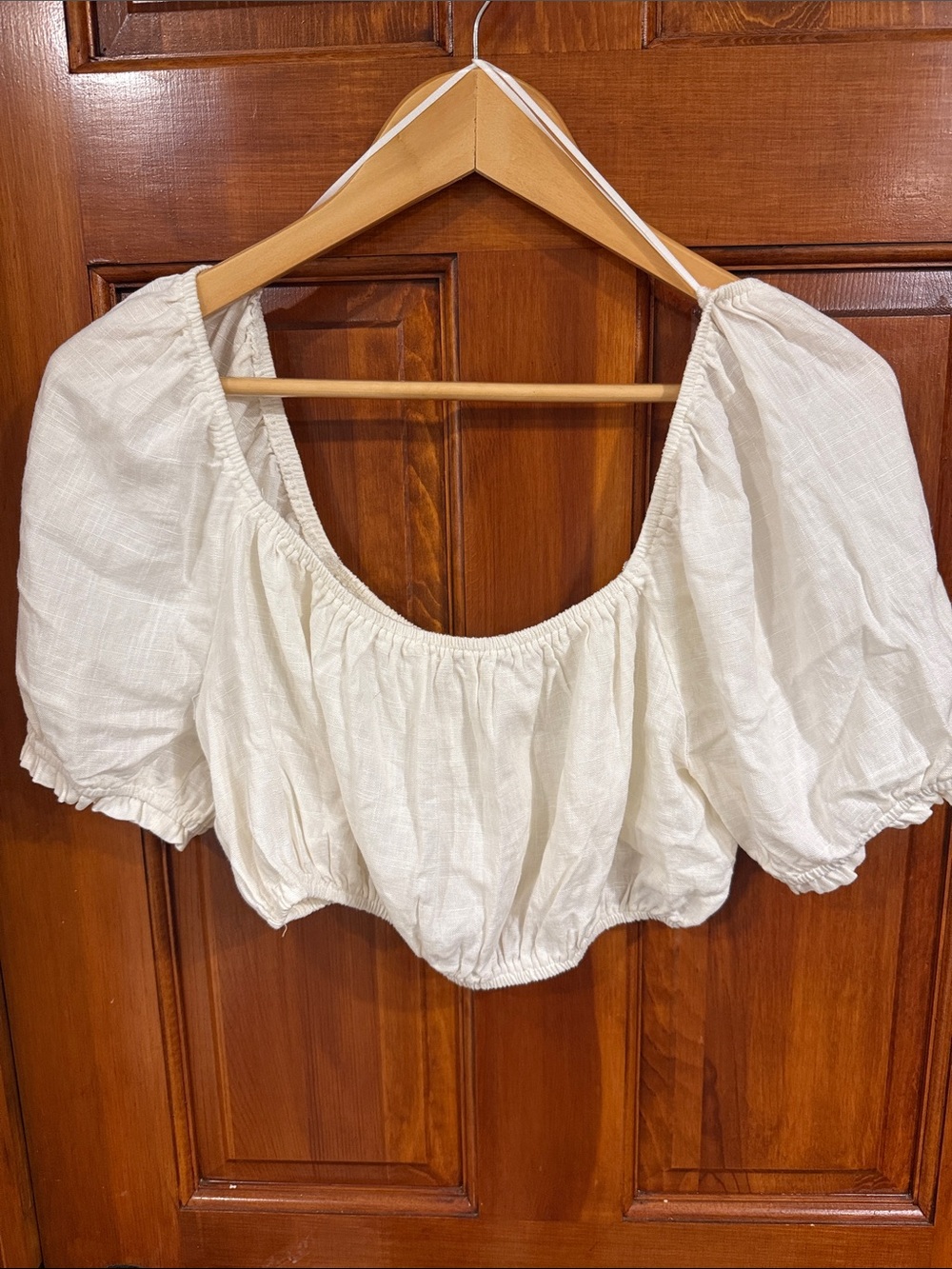 Crescent Cream Maxi Skirt and Crop Top Set - Picture 7 of 7